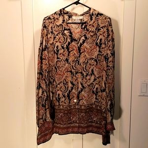 Paisley Silk Tunic